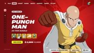Saitama and other characters from One-Punch Man are now in the Item Shop (Image via Sportskeeda Gaming || Epic Games)